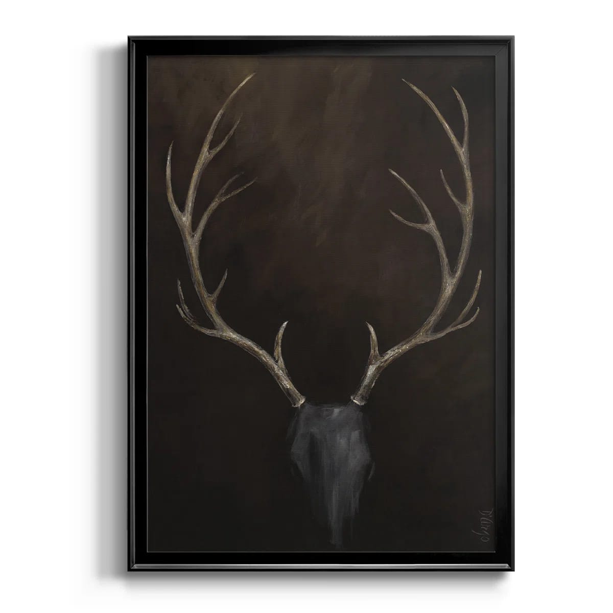 Buck Framed On Paper Print