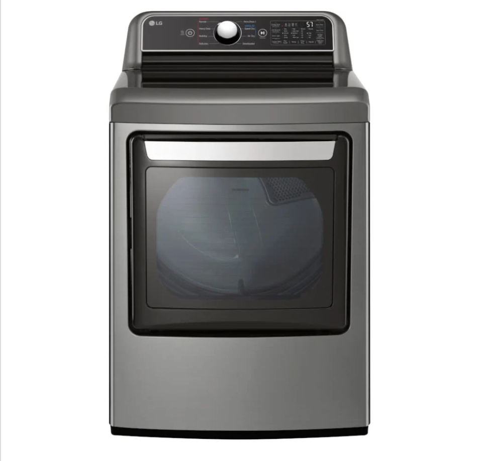 LG 27" Wide 7.3 Cu. Ft. Energy Star Certified Electric Dryer with EasyLoad Door