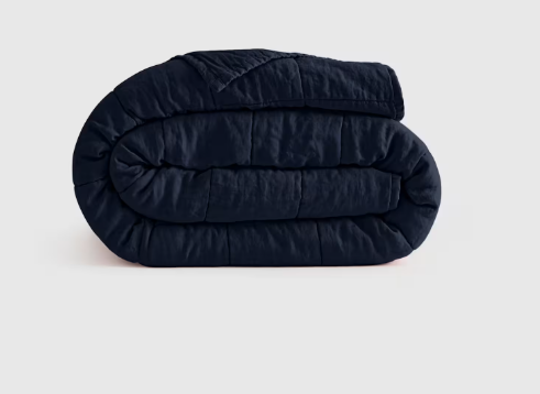 Lightweight European Linen Box Quilt