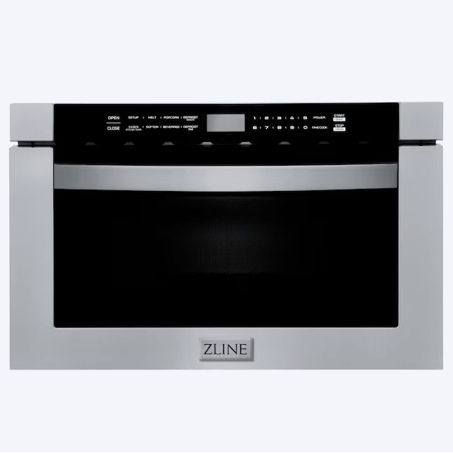 ZLINE KITCHEN & BATH 23.5-in 1.2-cu ft 1000-Watt Microwave Drawer (Stainless Steel)