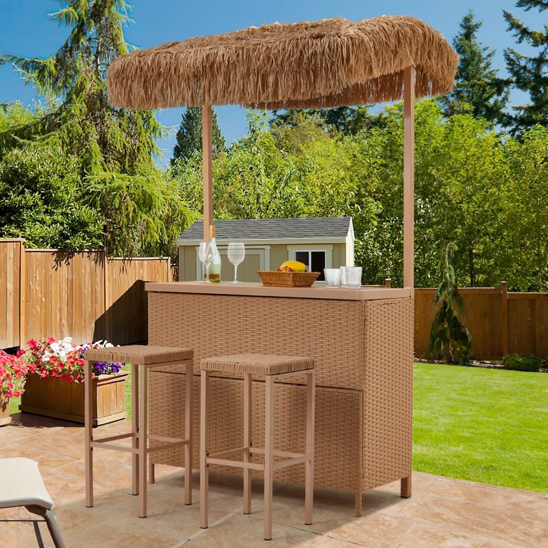 Tiki Bar for Backyard