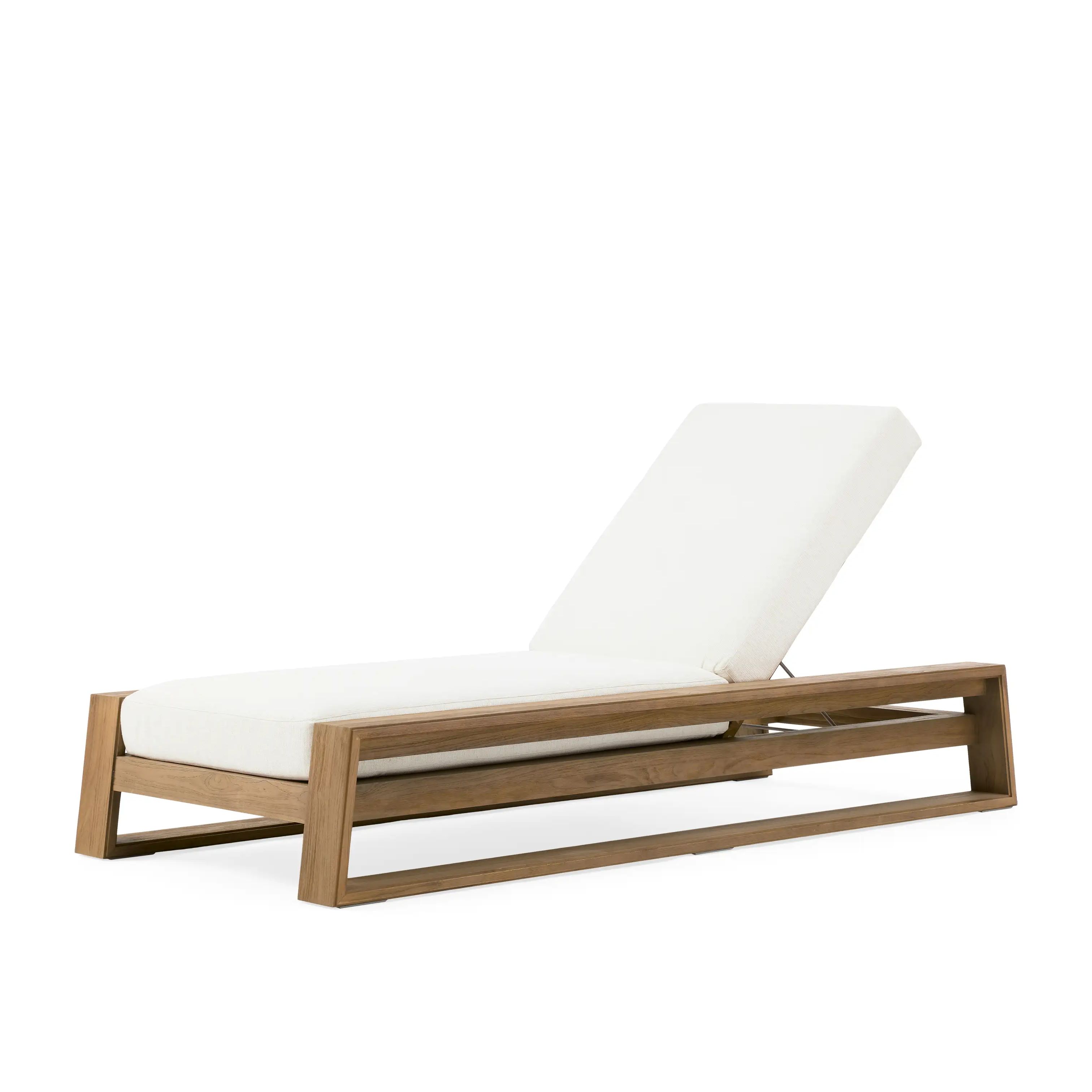 Canyon Outdoor Teak Chaise