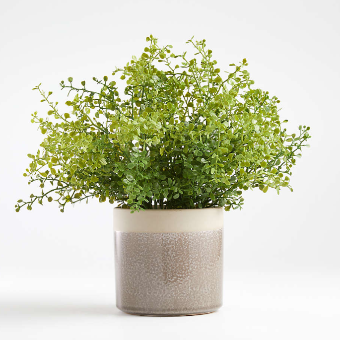 Potted Faux Greenery