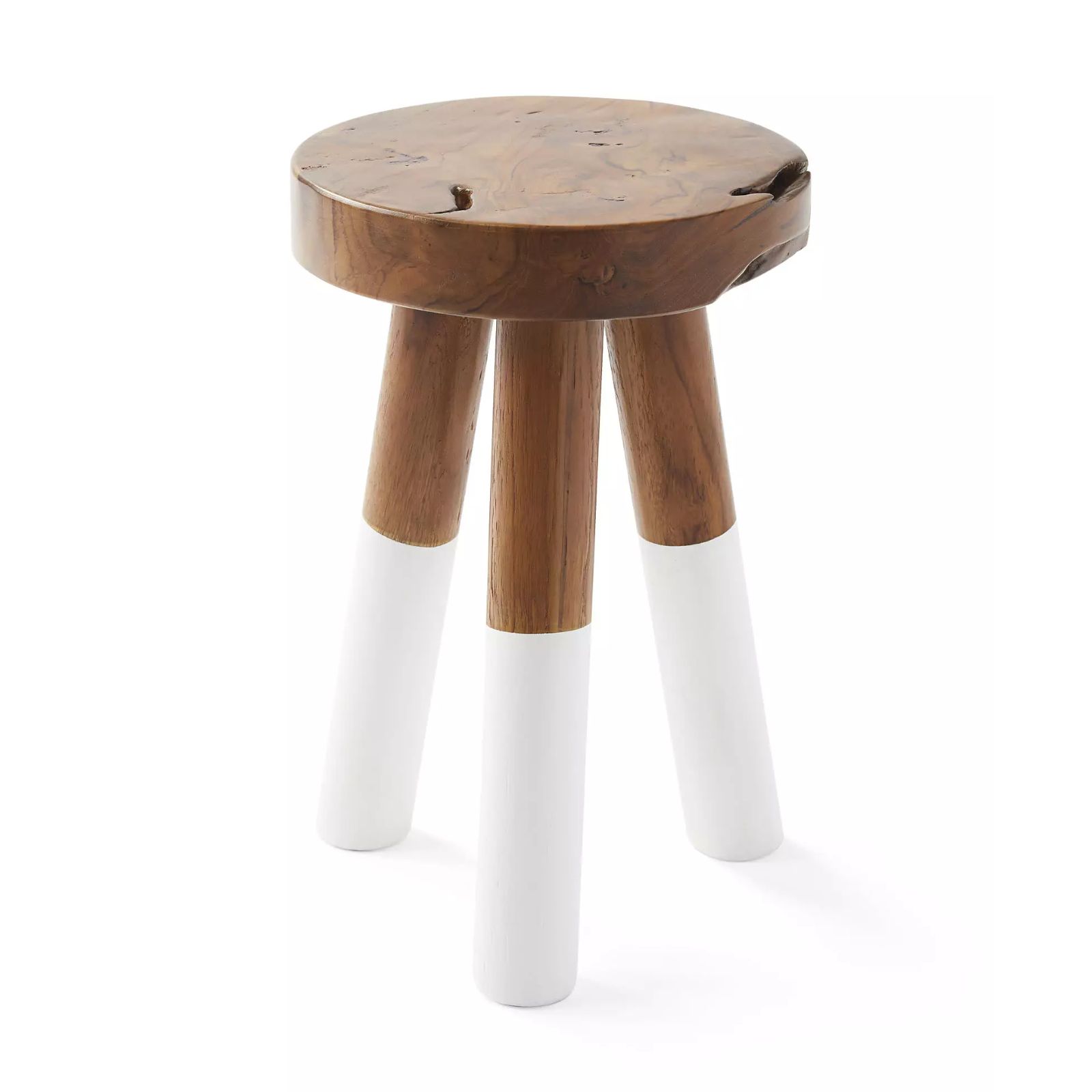 Dip-Dyed Stool