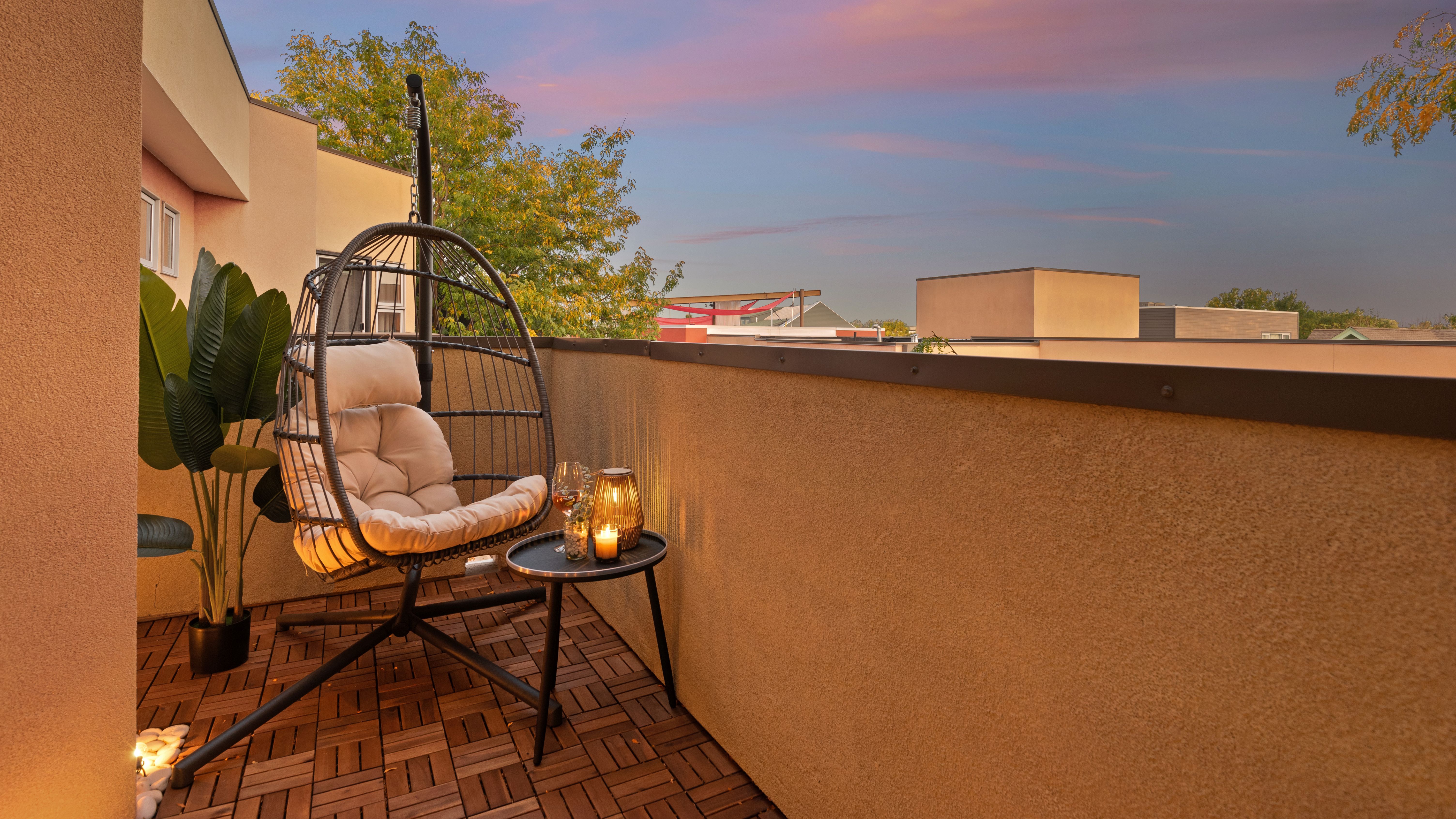 Upstairs Balcony