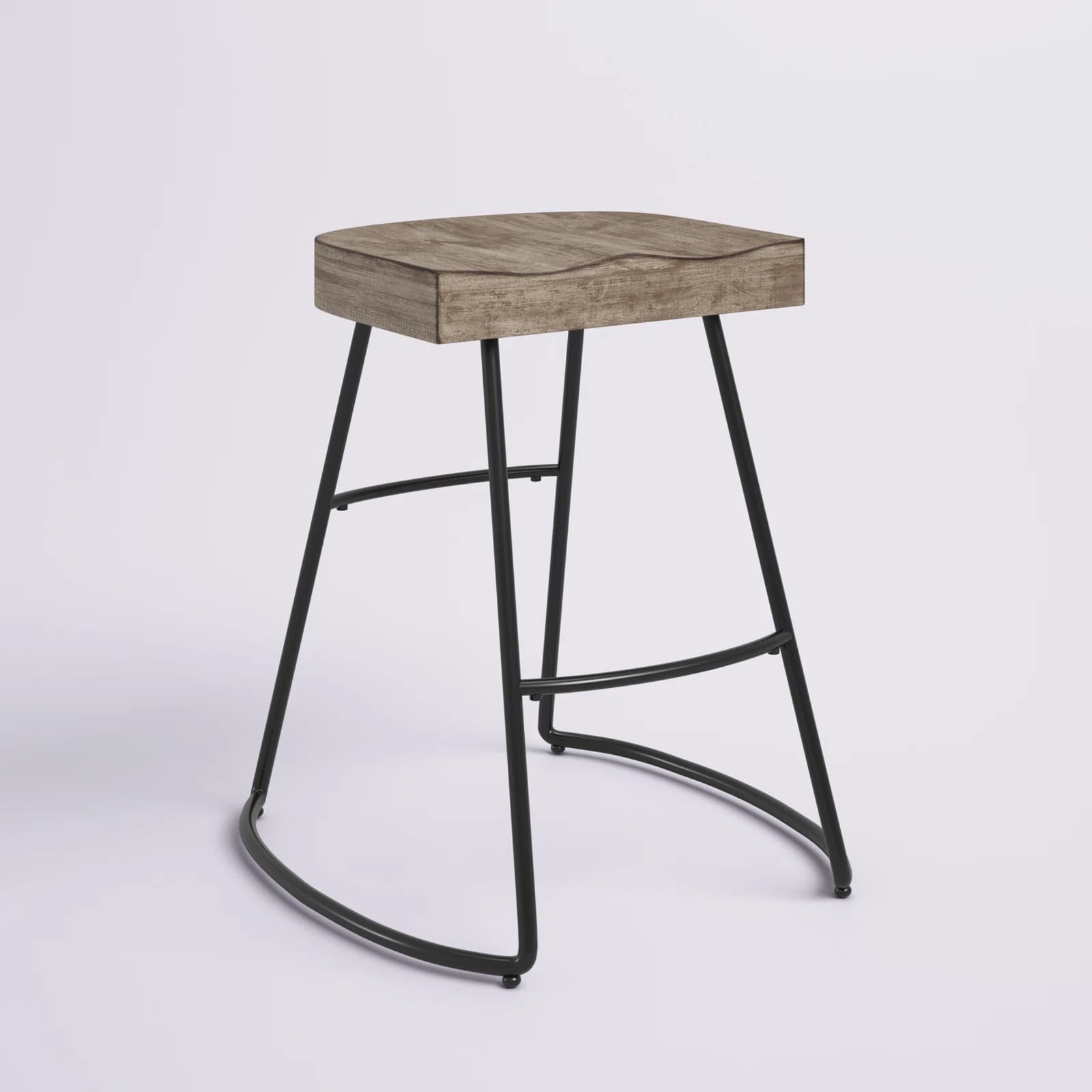 Emig Counter Stool with Metal Frame