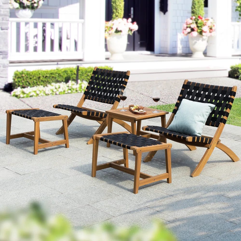 Morghyn 2 - Person Square Outdoor Dining Set