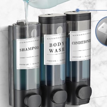 Shampoo And Conditioner Dispenser