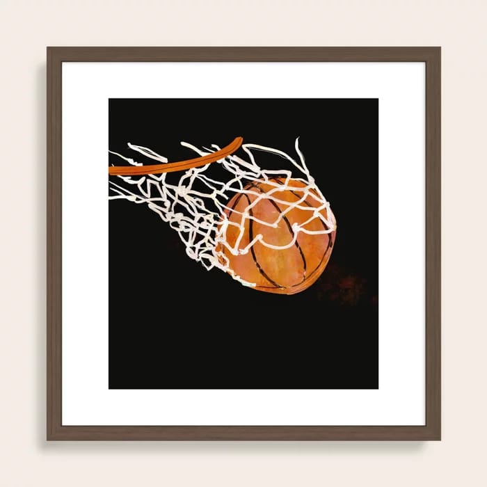 Ball is life Art Print