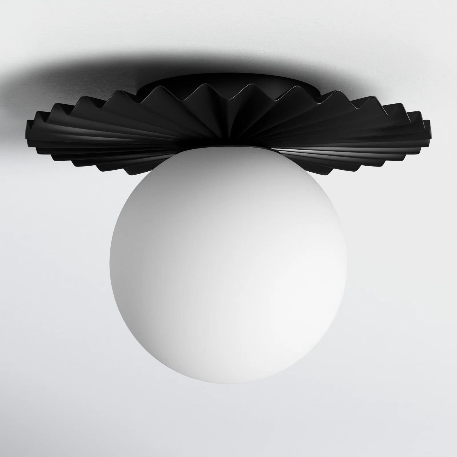Abbey Glass Flush Mount