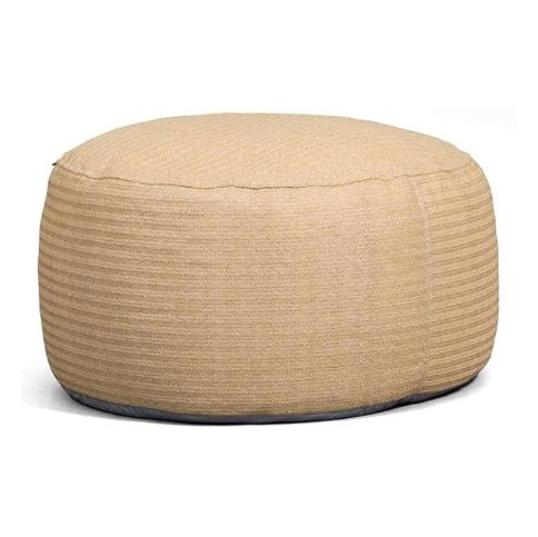 Big Joe Round Ottoman Weatherproof Bean Bag Footrest