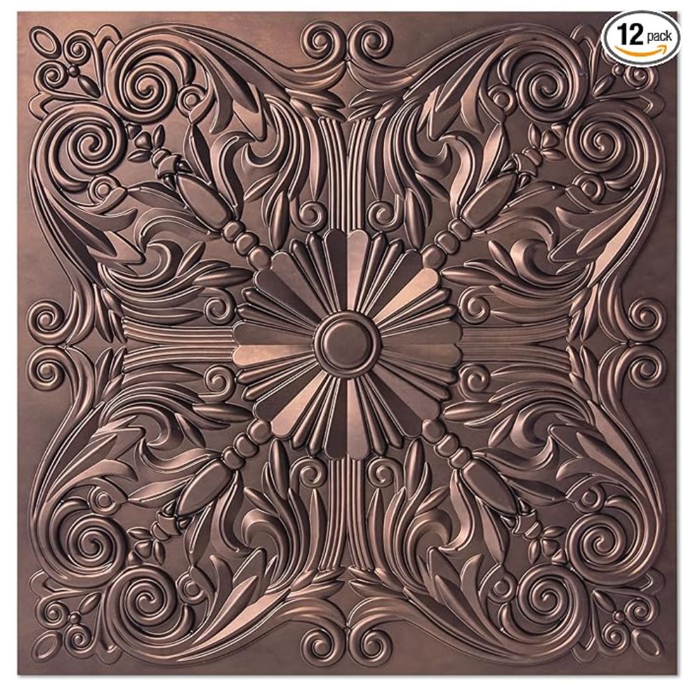 Art3d Decorative Ceiling Tile 2x2 Glue Up