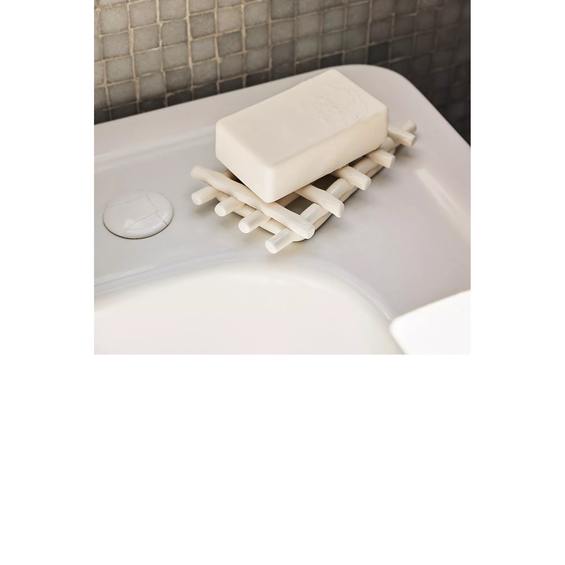 Handmade Ceramic Weave Soap Tray