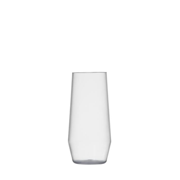 ortessa Sole Acrylic Glassware, Iced Tea Wine Glass, Set Of 6