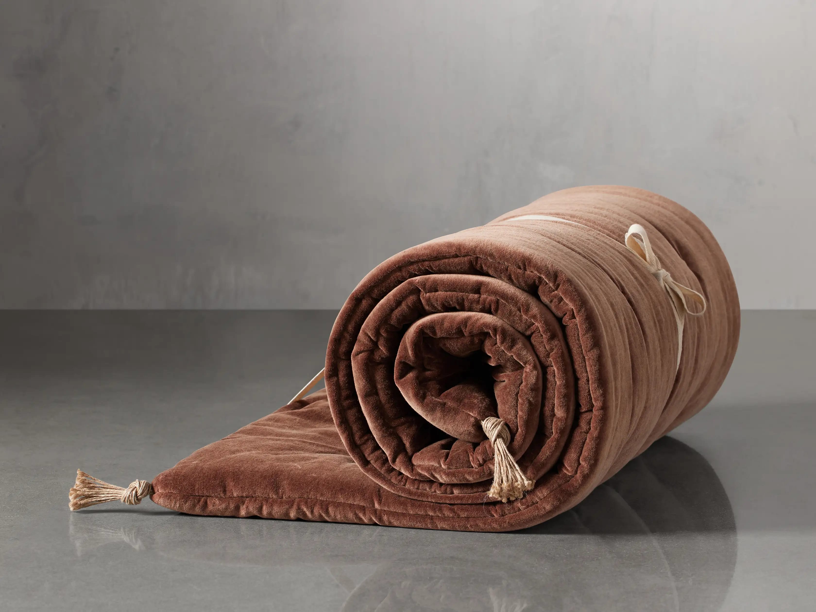 Stone Washed Velvet Throwbed