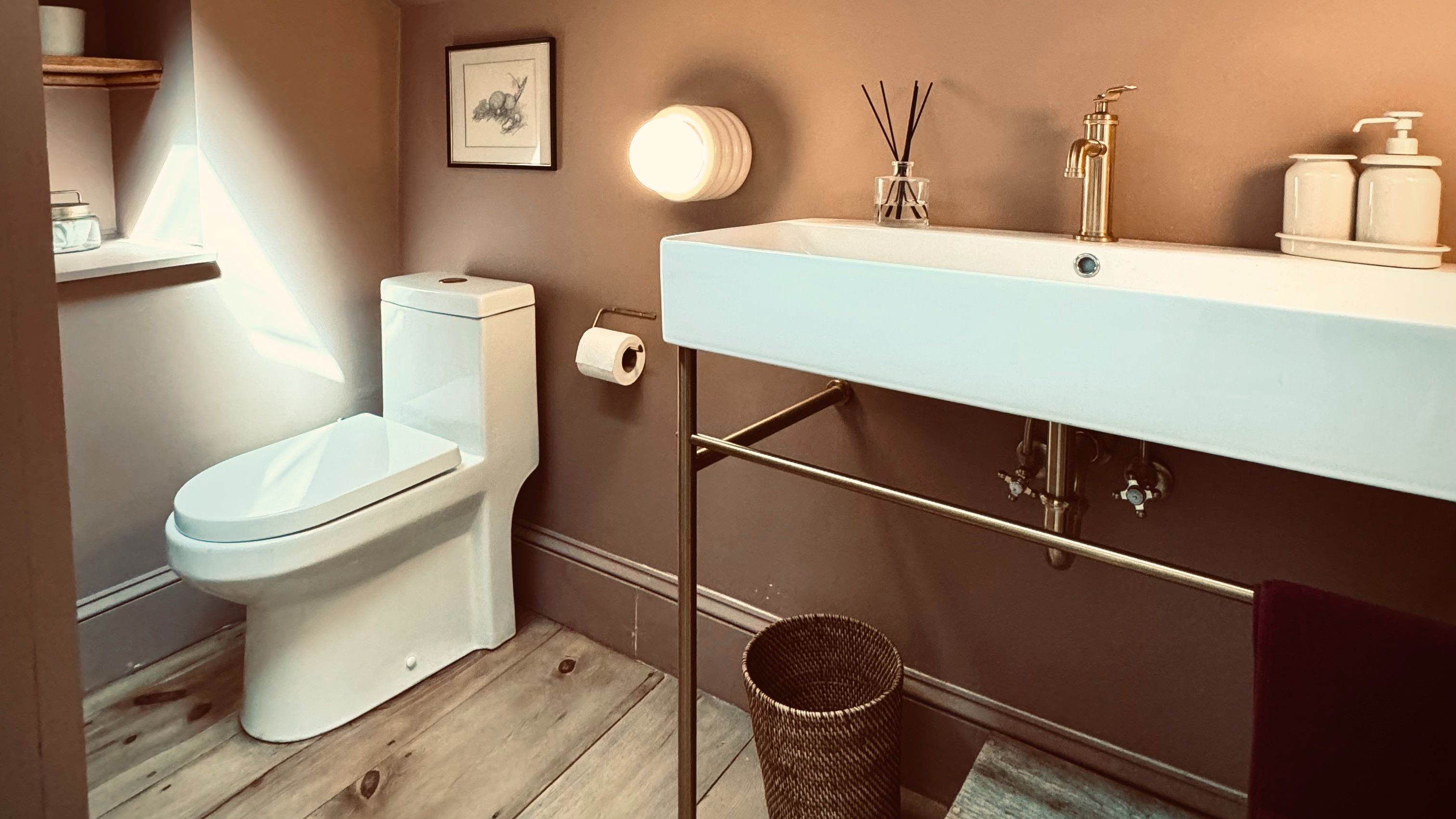 Pink Bathroom