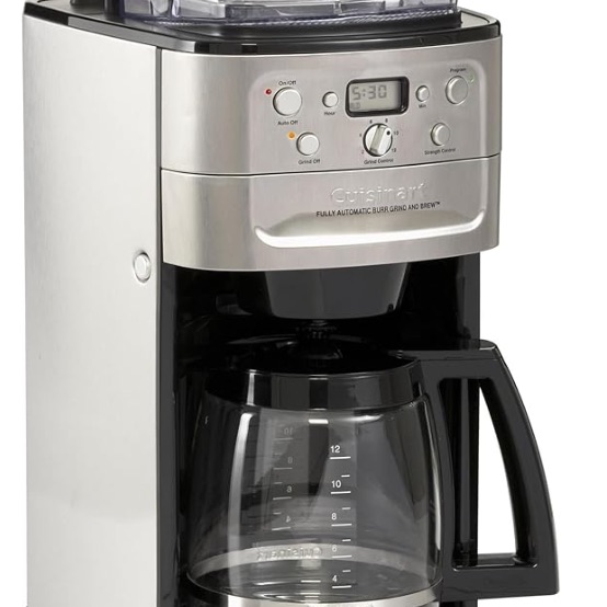 Cuisinart Grind & Brew 12 Cup Coffeemaker (12 cups) | Chrome
