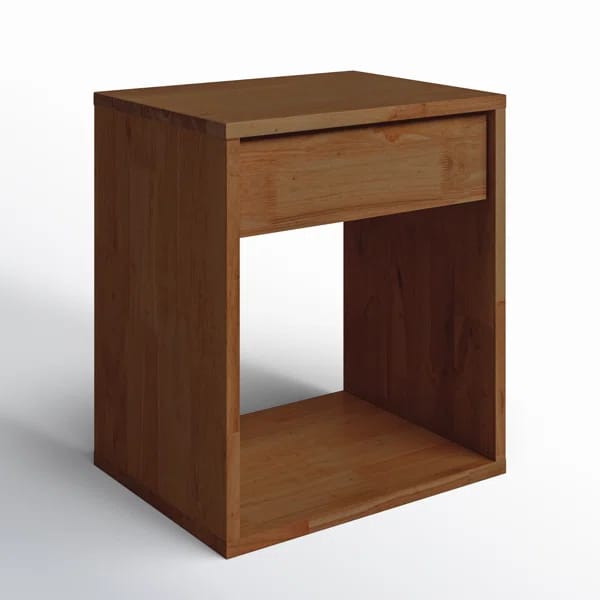 Dodger Solid Wood Nightstand