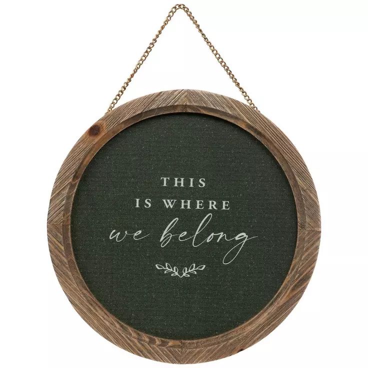 Where We Belong Wood Wall Decor | Hobby Lobby | 2177855