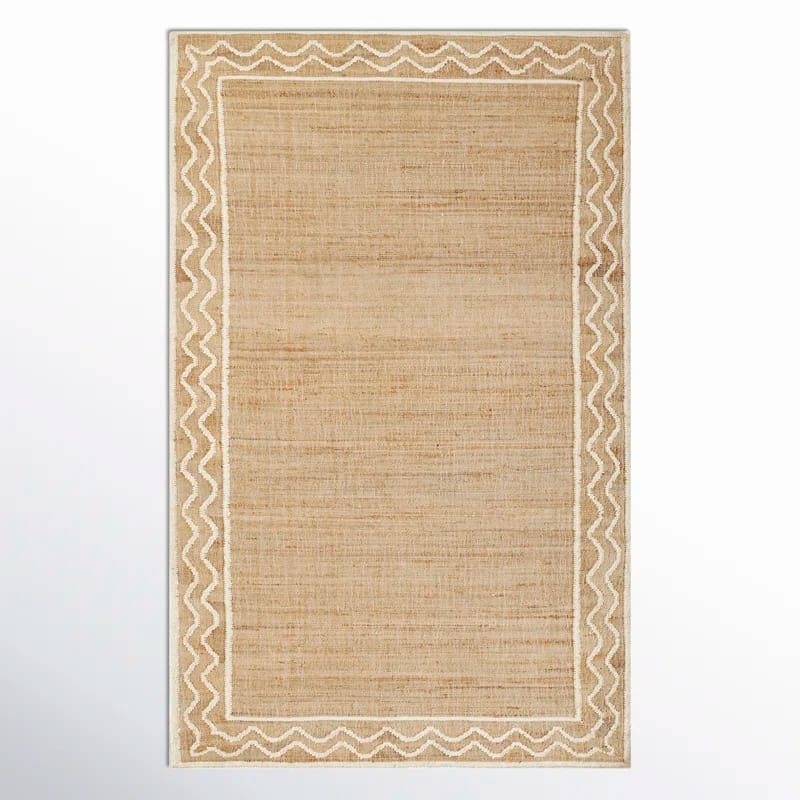 Erin Gates by Momeni Orchard Ripple Natural Hand Woven Wool and Jute Area Rug