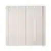 EUCATILE 32 sq. ft. 3/16 in. x 48 in. x 96 in. Beadboard White True Bead Panel