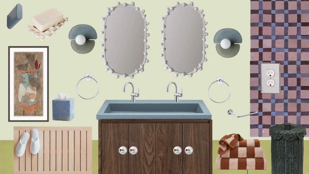 Pistachio Bathroom