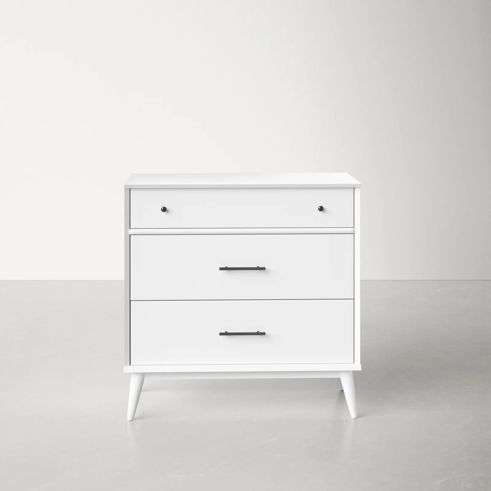 Grady 3 Drawer 36" W Solid Wood Dresser