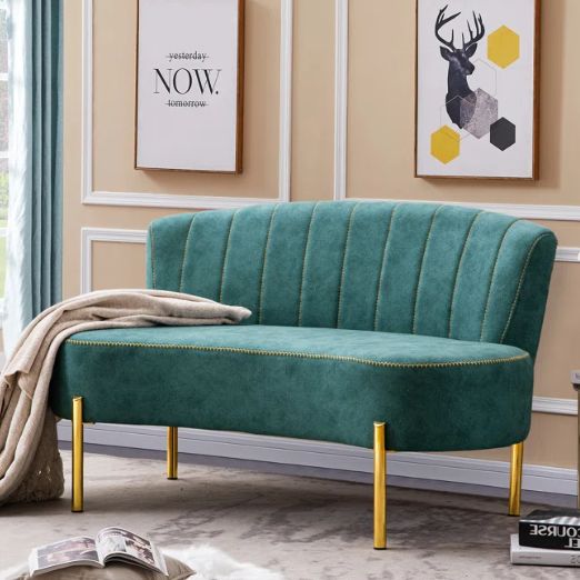 Everly Quinn Hitney Upholstered Bench