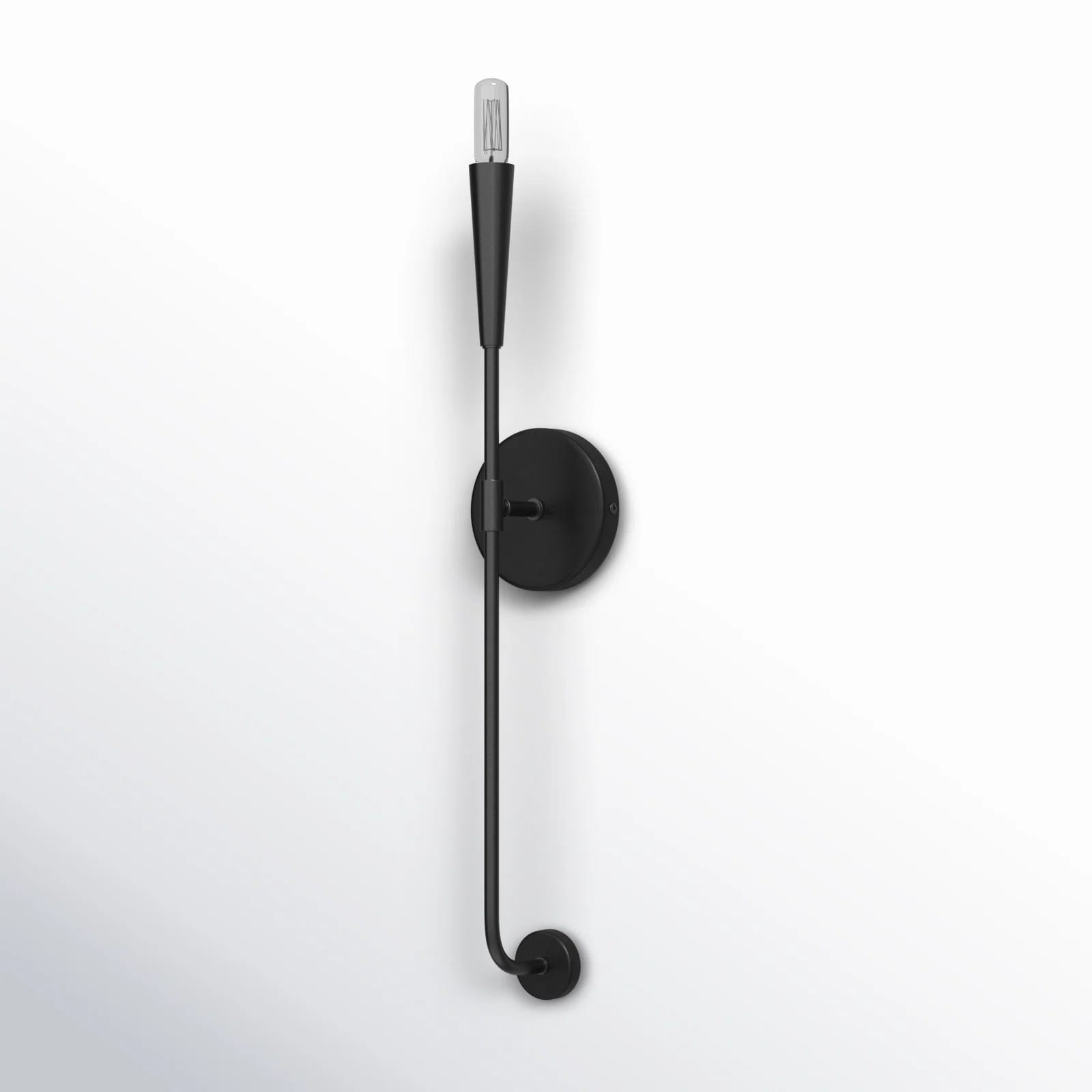 Zima Single Light Steel Dimmable Wallchiere