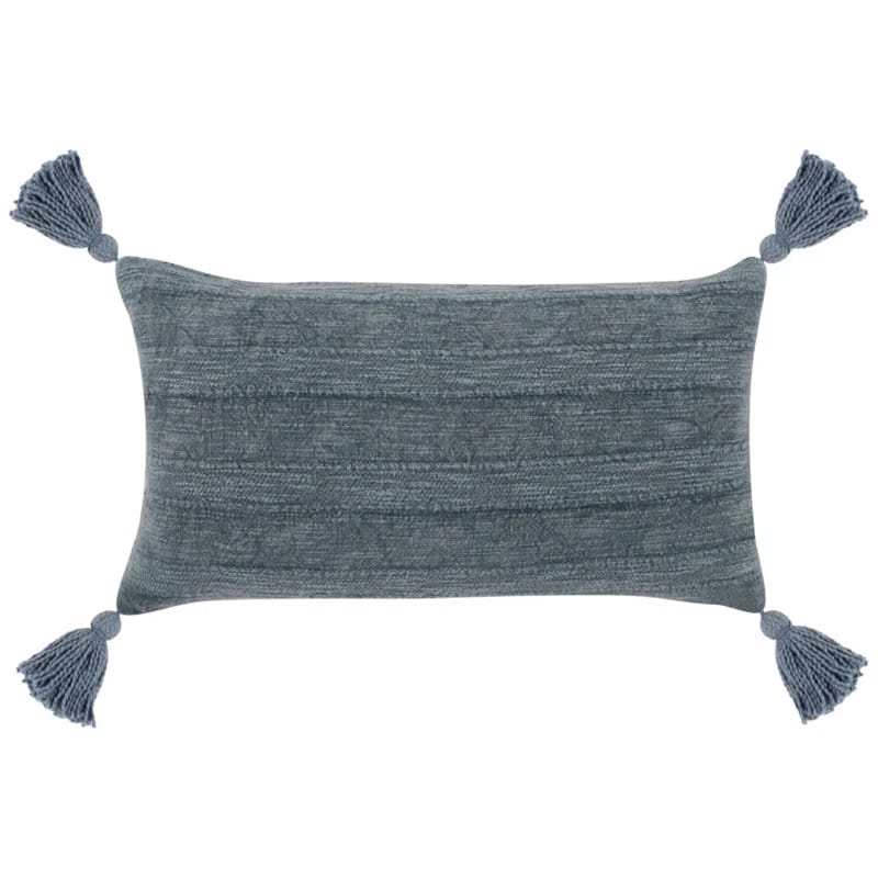 Kimber Cotton Lumbar Throw Pillow