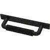 Averland Matte Black pull with backplate