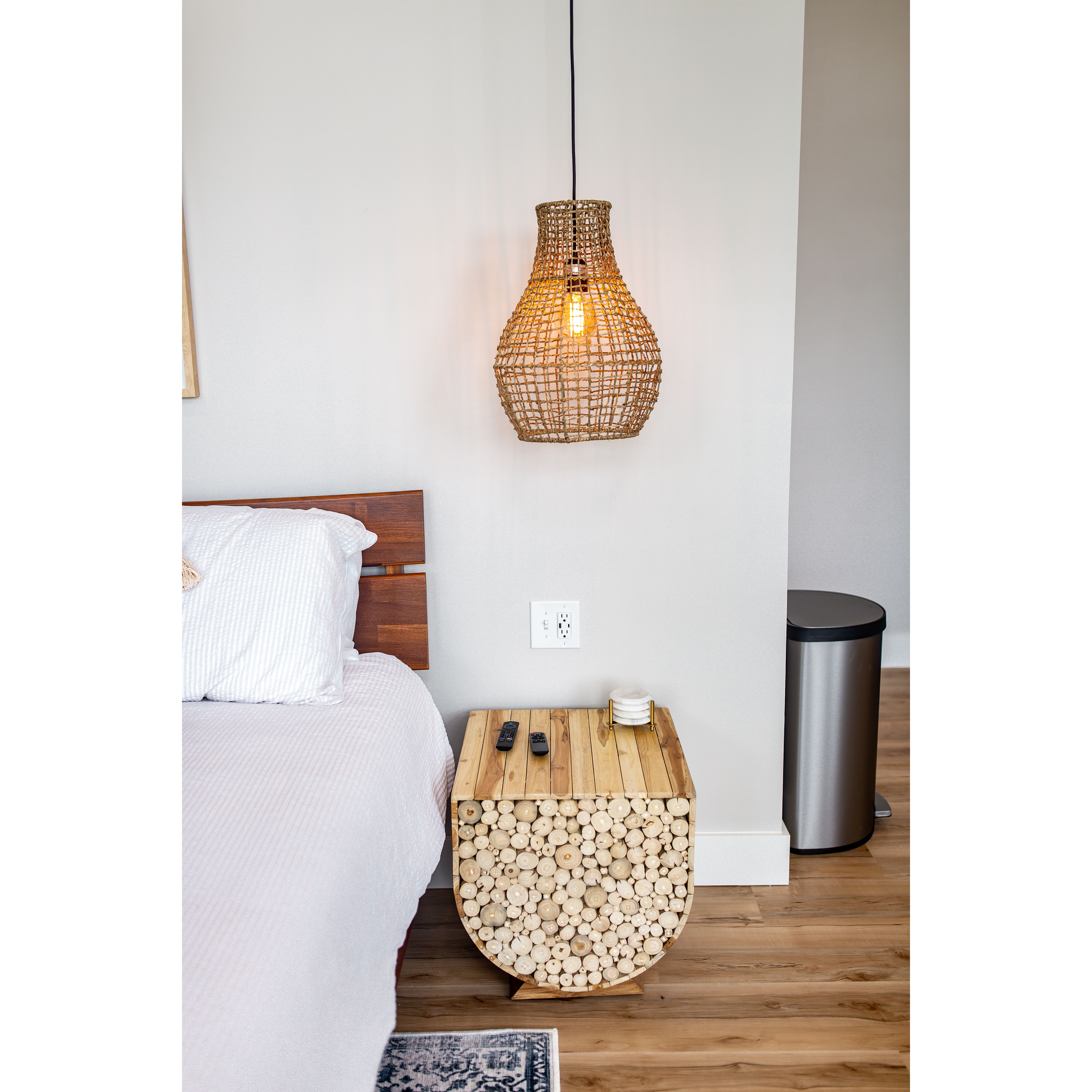 Bayou Breeze 1 Light Unique Bulb Pendant