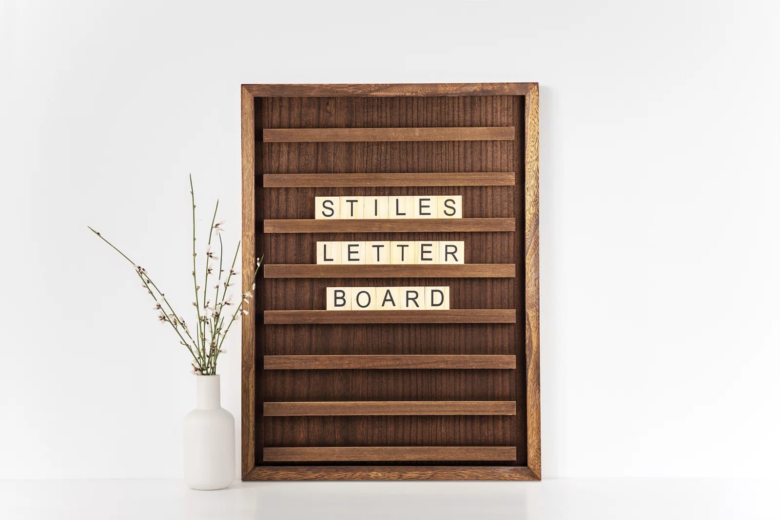 Wood Changeable Letter Board