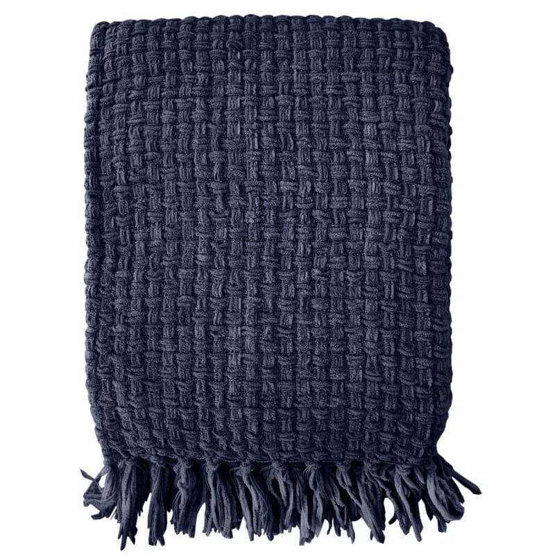 Chenille Handmade Throw Blanket