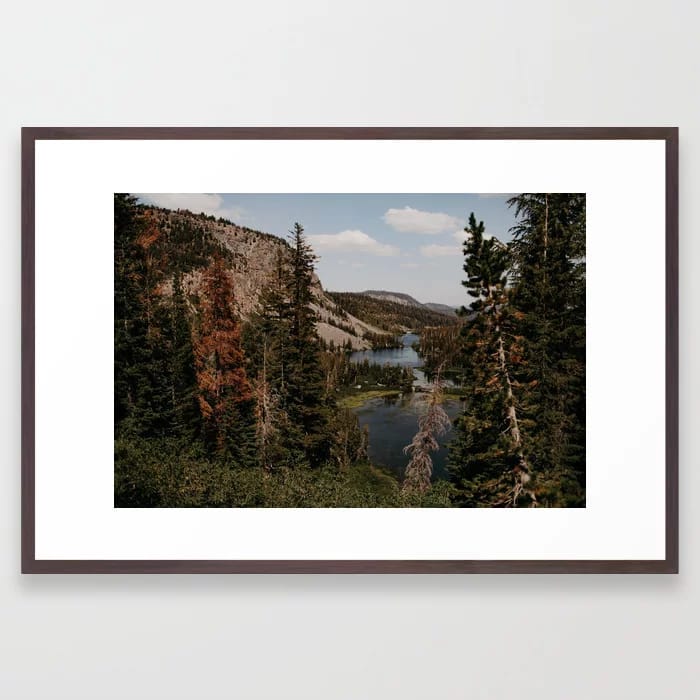 Mammoth Lake Framed Art Print