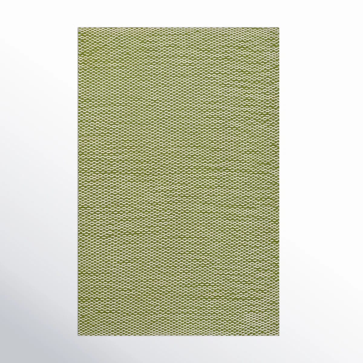 Marseille Hand Woven Geometric Green Indoor Outdoor Rug