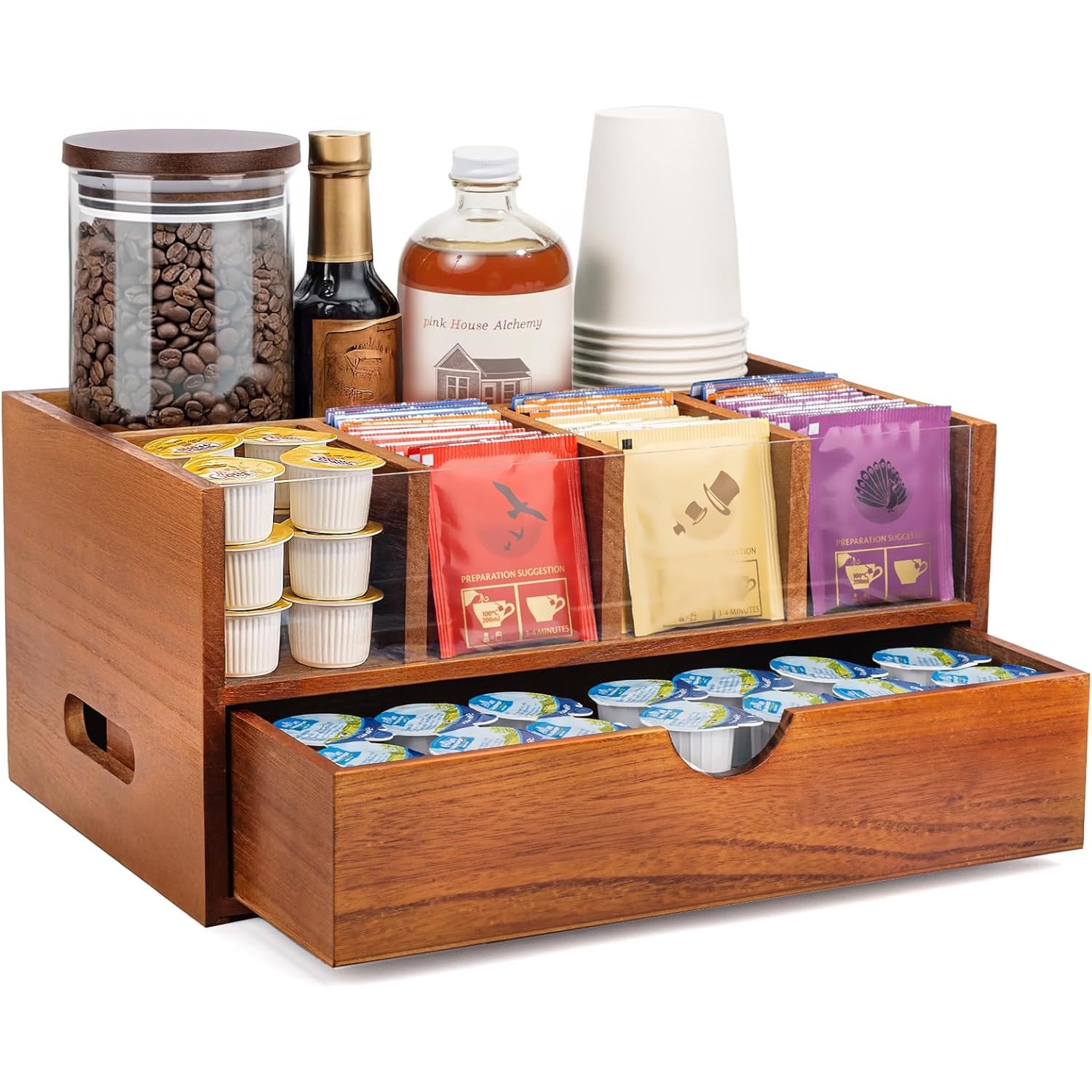 Coffee Bar Station Organizer