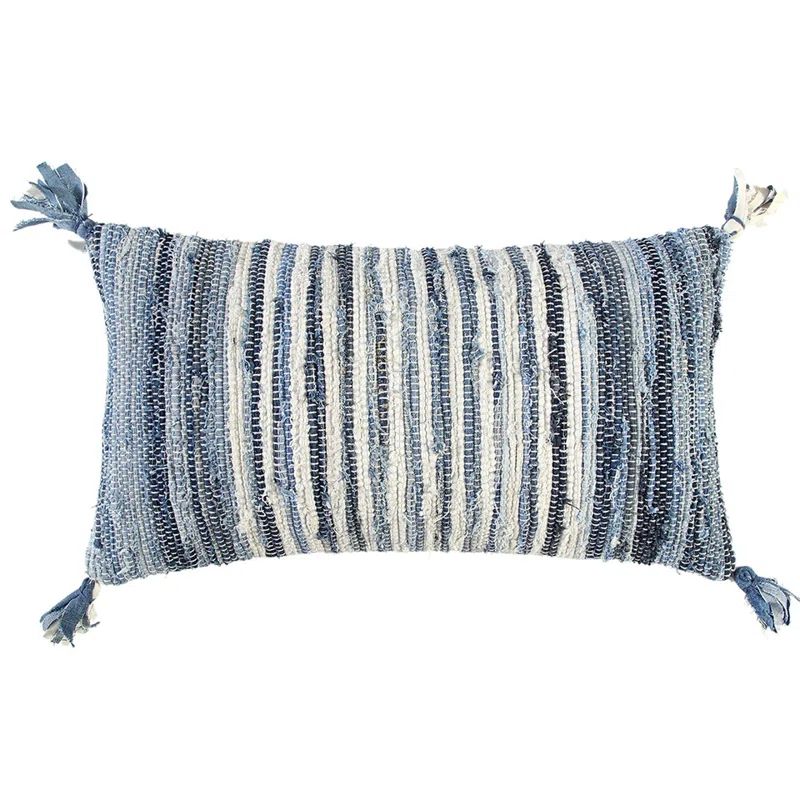 Rizzy Home Rectangular Cotton Pillow Cover Insert