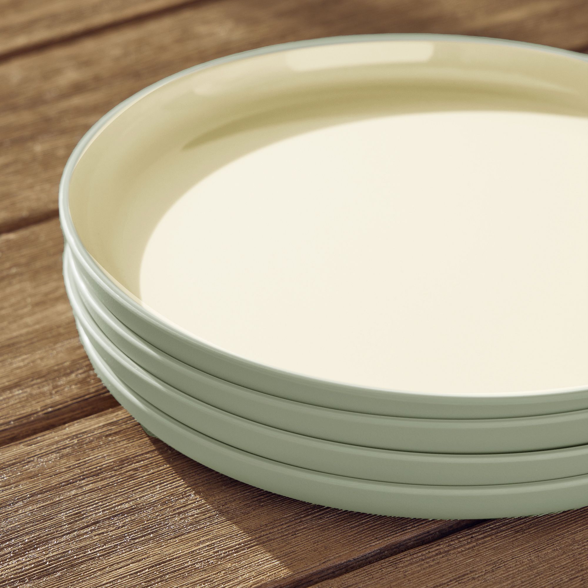 AP Kaloh Melamine Dinnerware Dinner Plate Melamine Celadon