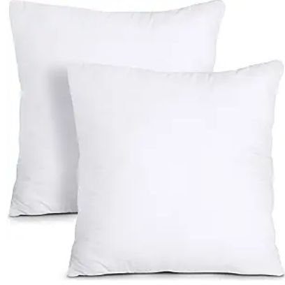 26" Throw Pillows Insert Set of 2
