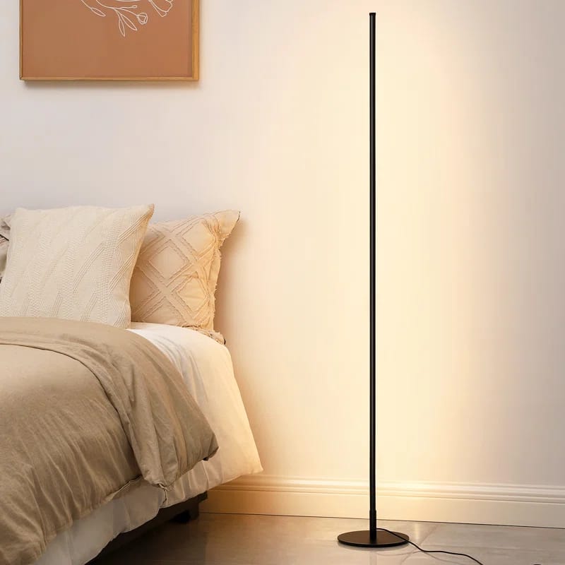 Allana 58" Dimmable LED Novelty Corner Floor Lamp