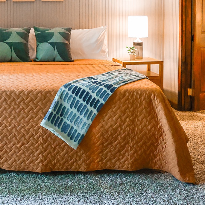 Knitted Throw Blanket