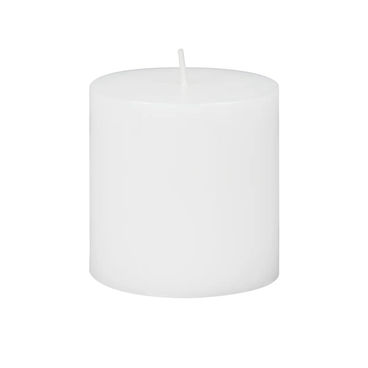 Unscented Pillar Candle