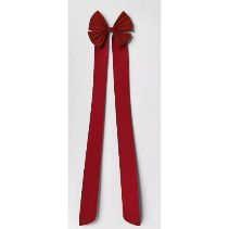 45" Velvet Bow Christmas Tree Topper 