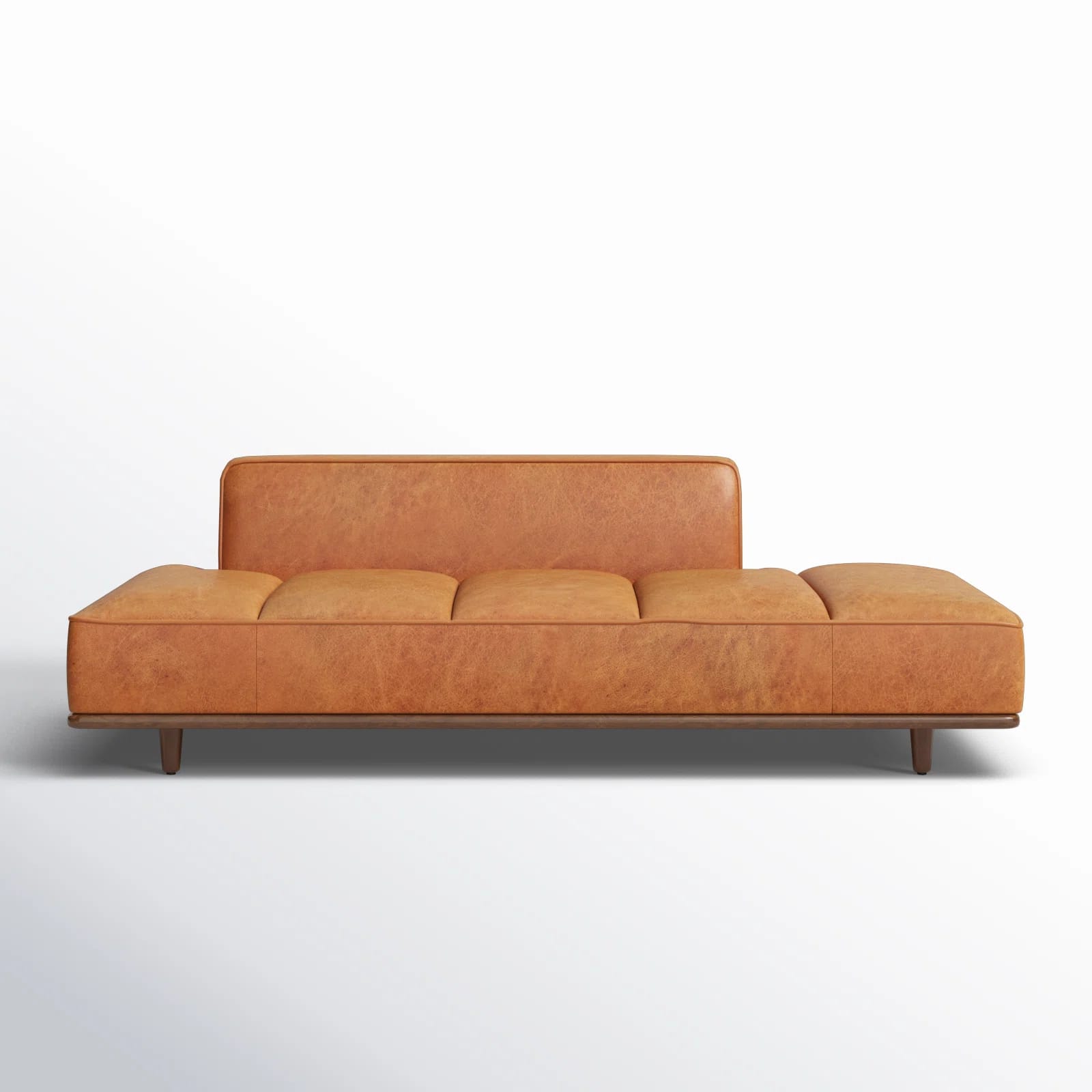 Sofie Full-Grain Genuine Italian Leather Daybed