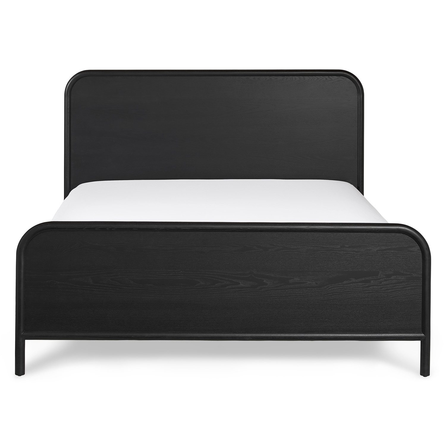 Faydra Queen Bed - Black Ash