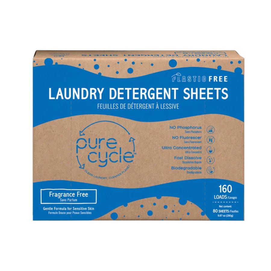 Laundry Detergent Sheets (Box) Fragrance Free