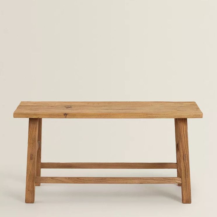 Elm Wood Bench