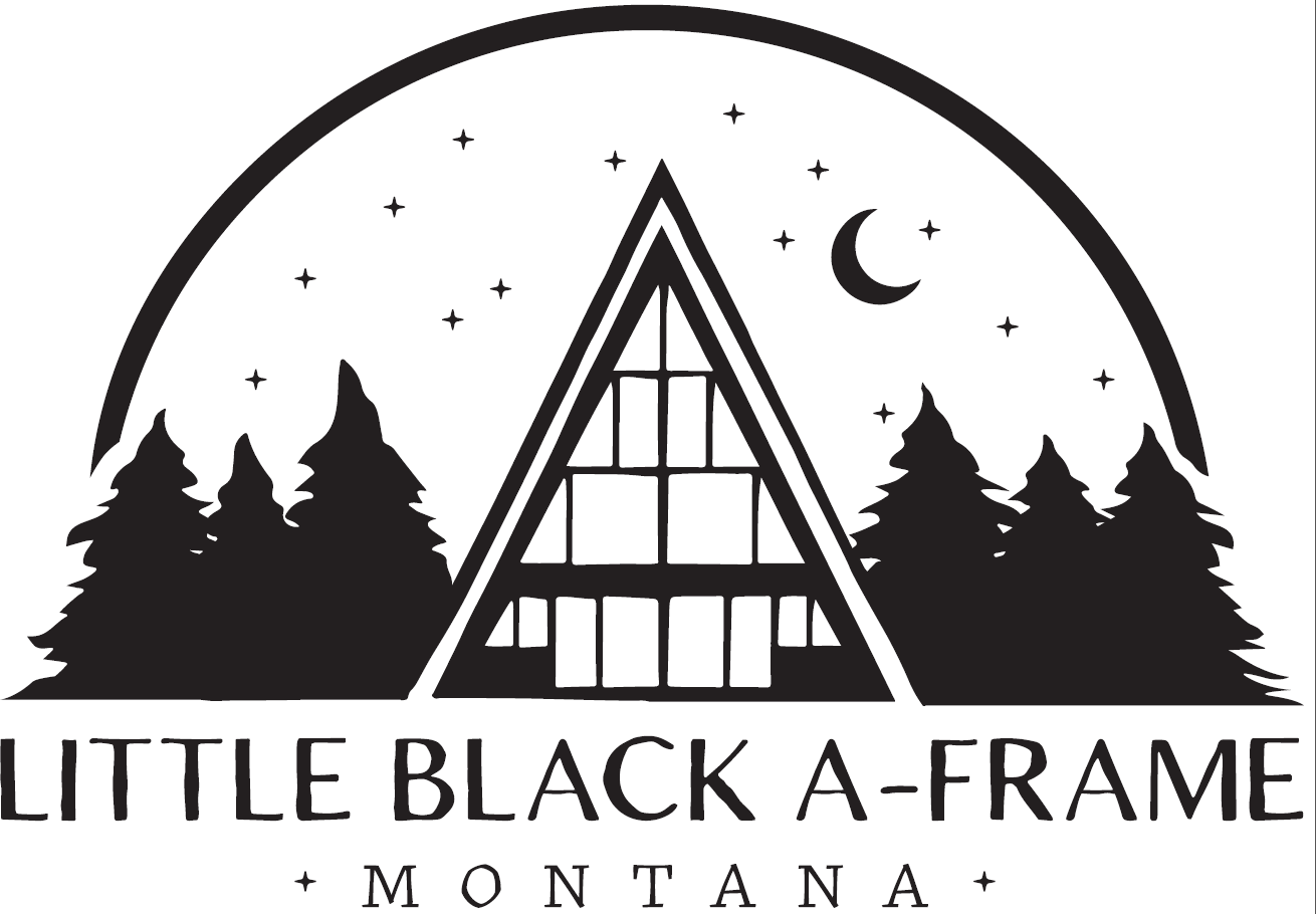Little Black A-Frame Montana