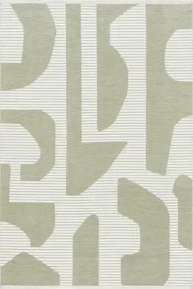 Olaya Abstract Reversible Washable Rug